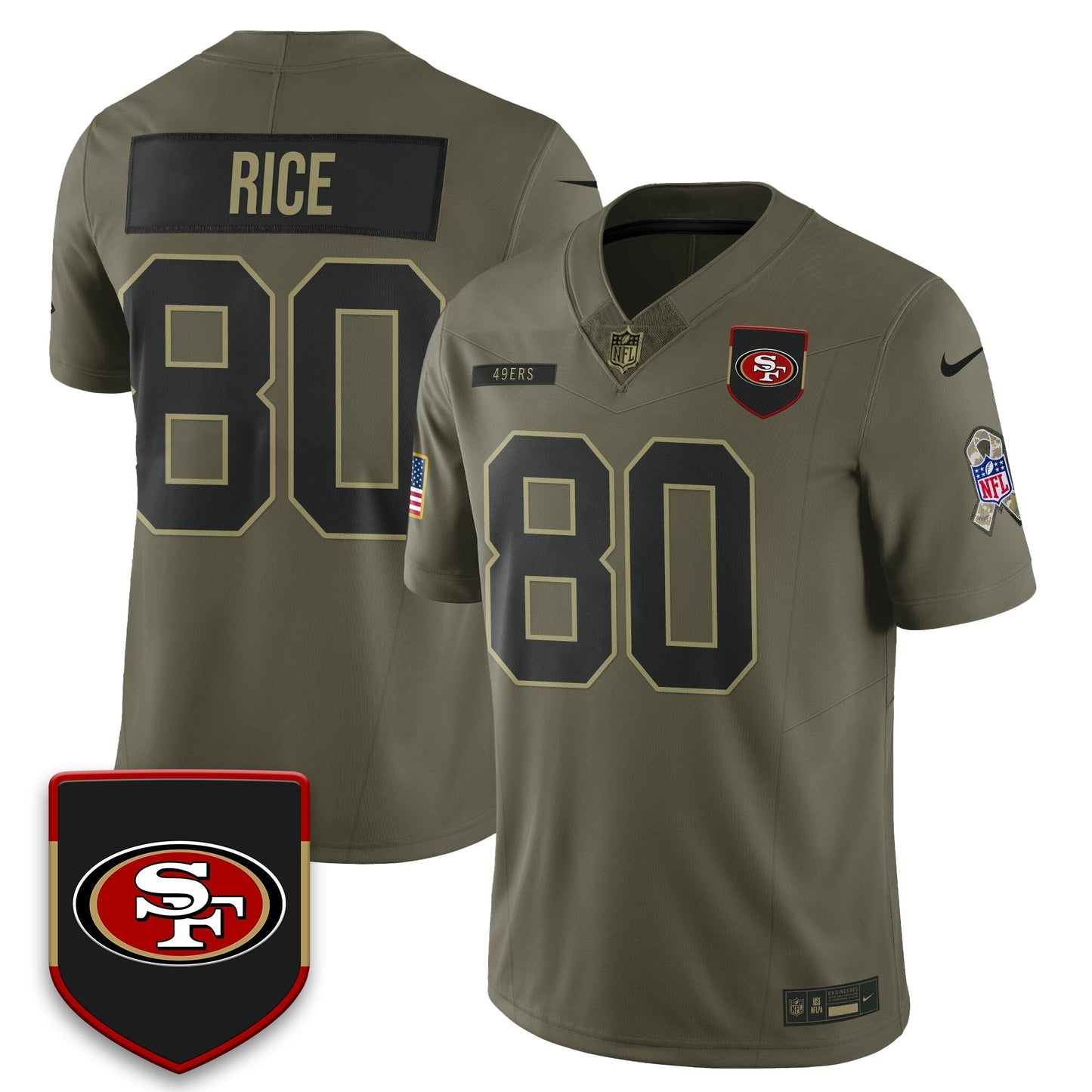 SF 2025 Salute to Service Limited Jersey - All Stitched