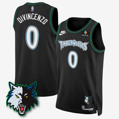 Minnesota Timberwolves "Black Trees" 25/26 Classic Edition Jersey - All Stitched
