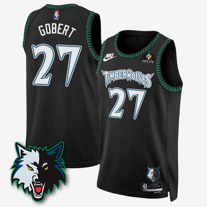 Minnesota Timberwolves "Black Trees" 25/26 Classic Edition Jersey - All Stitched