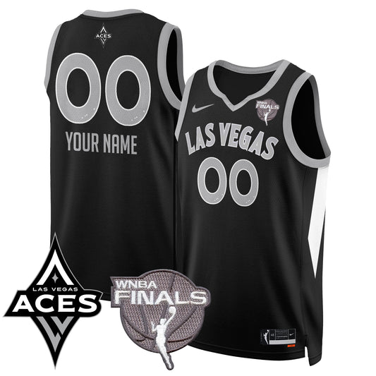 Las Vegas Aces 2025 WNBA Finals Custom Jersey - All Stitched