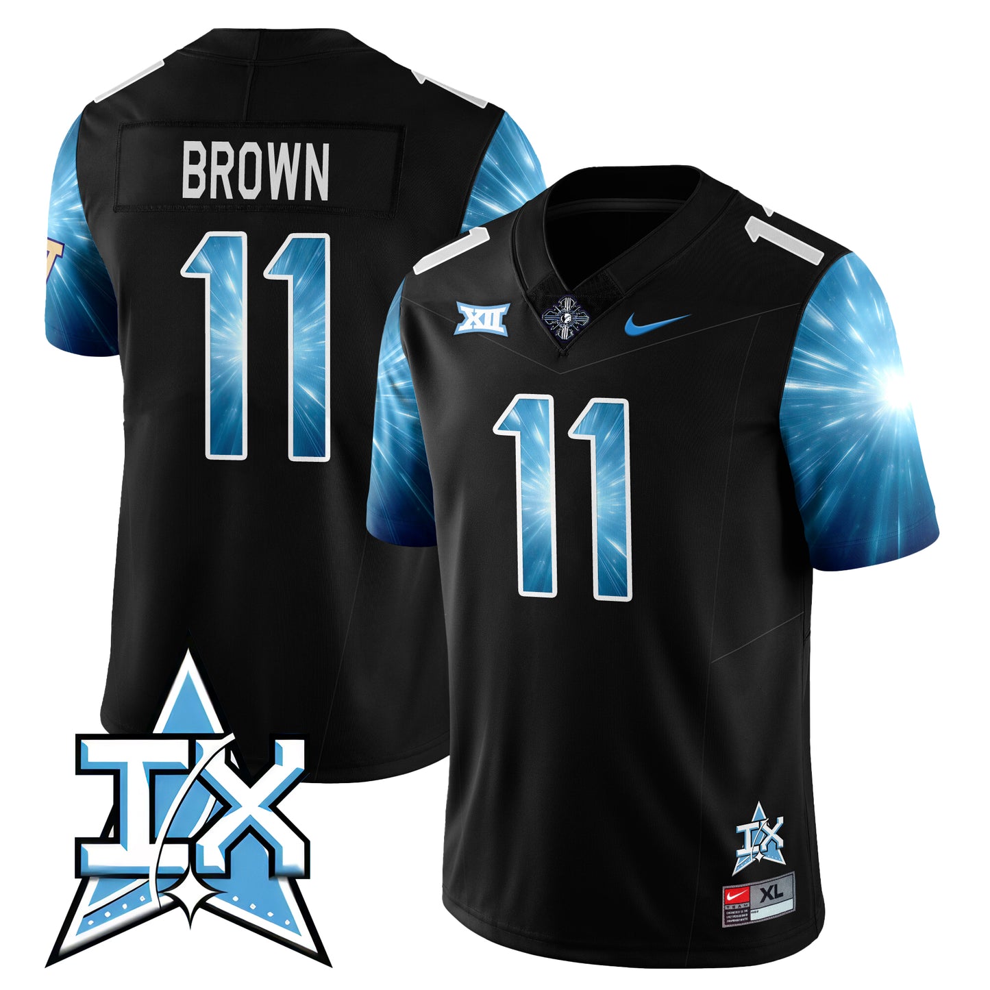 UCF Football 2025 Space Game Uniform - All Stitched