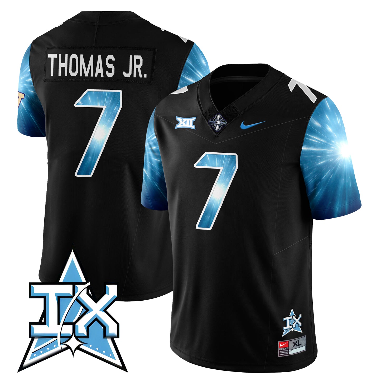 UCF Football 2025 Space Game Uniform - All Stitched