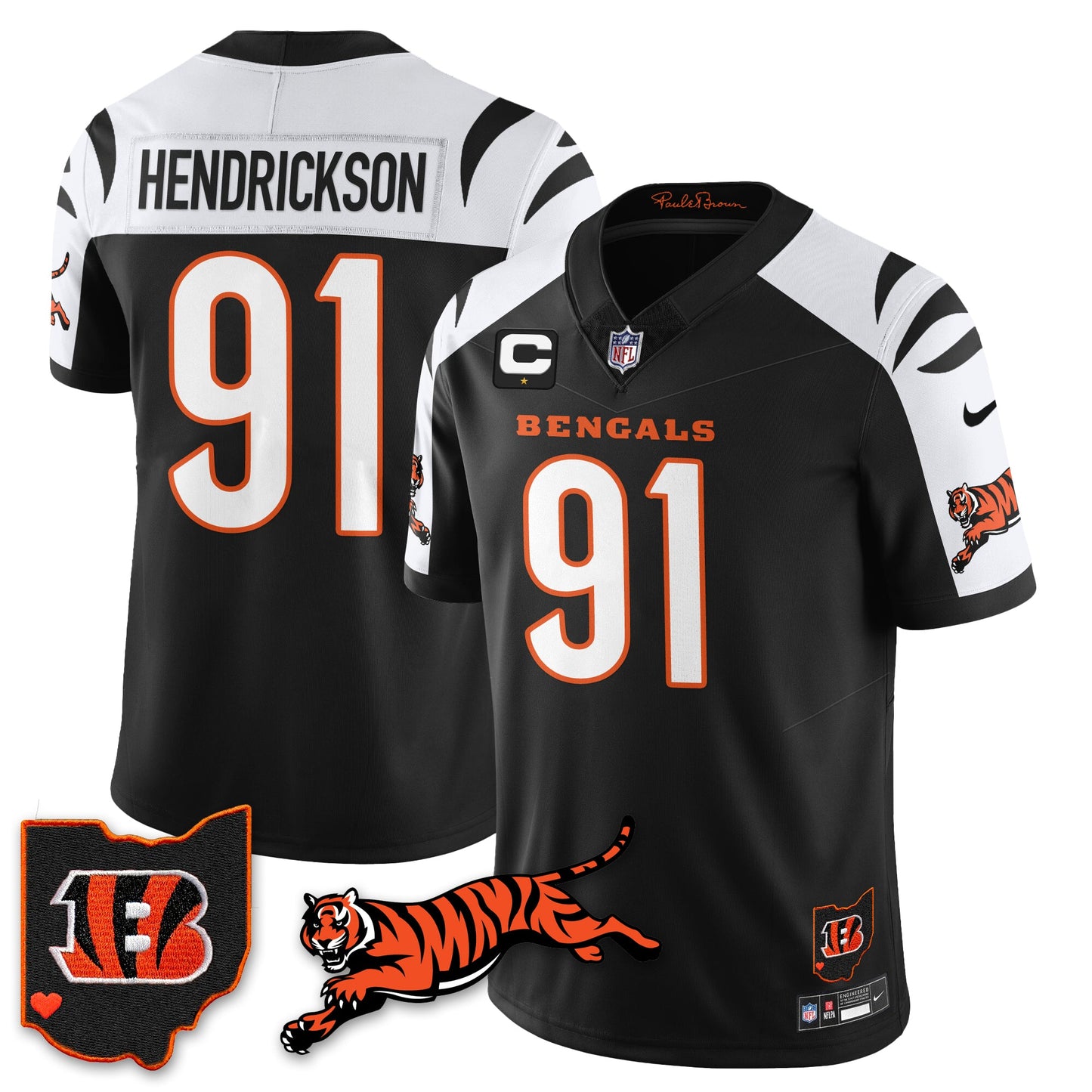 CIN Vapor F.U.S.E. Limited Jersey N1 - All Stitched