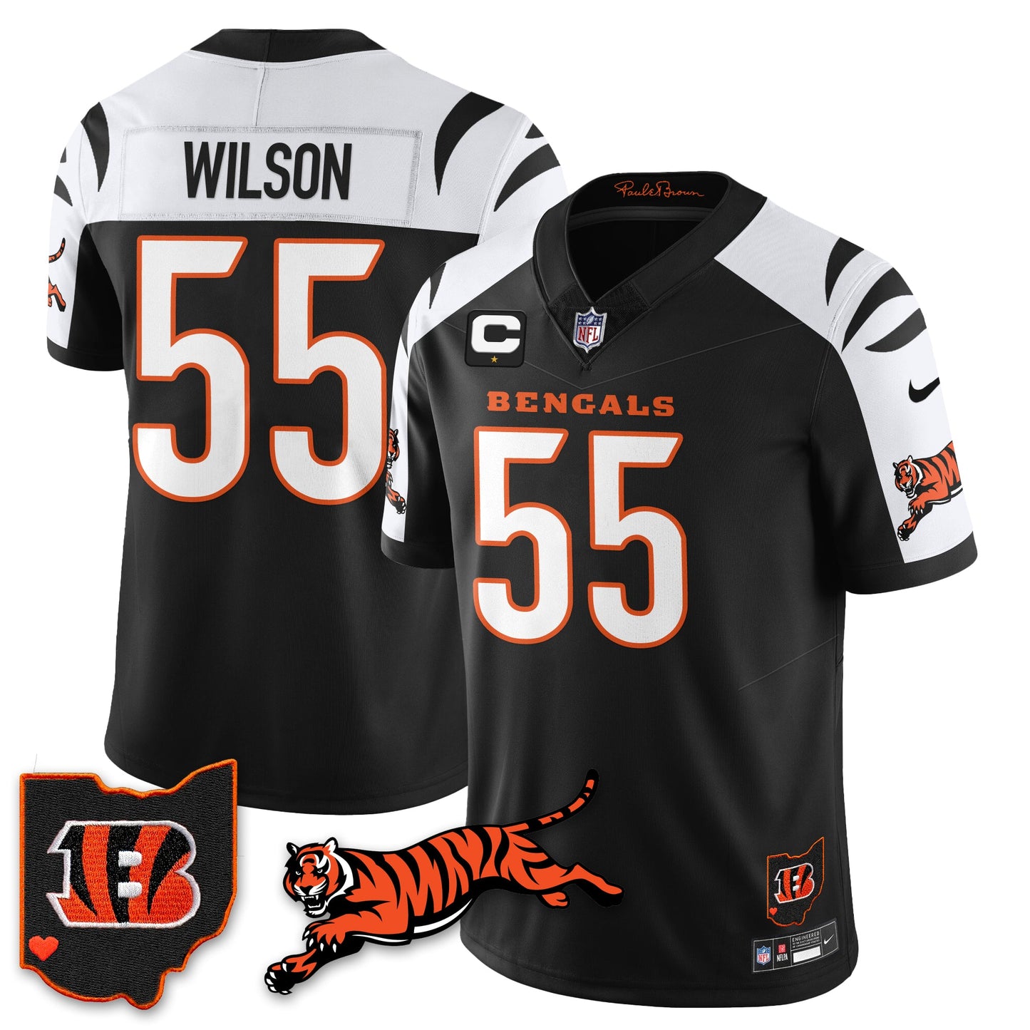 CIN Vapor F.U.S.E. Limited Jersey N1 - All Stitched