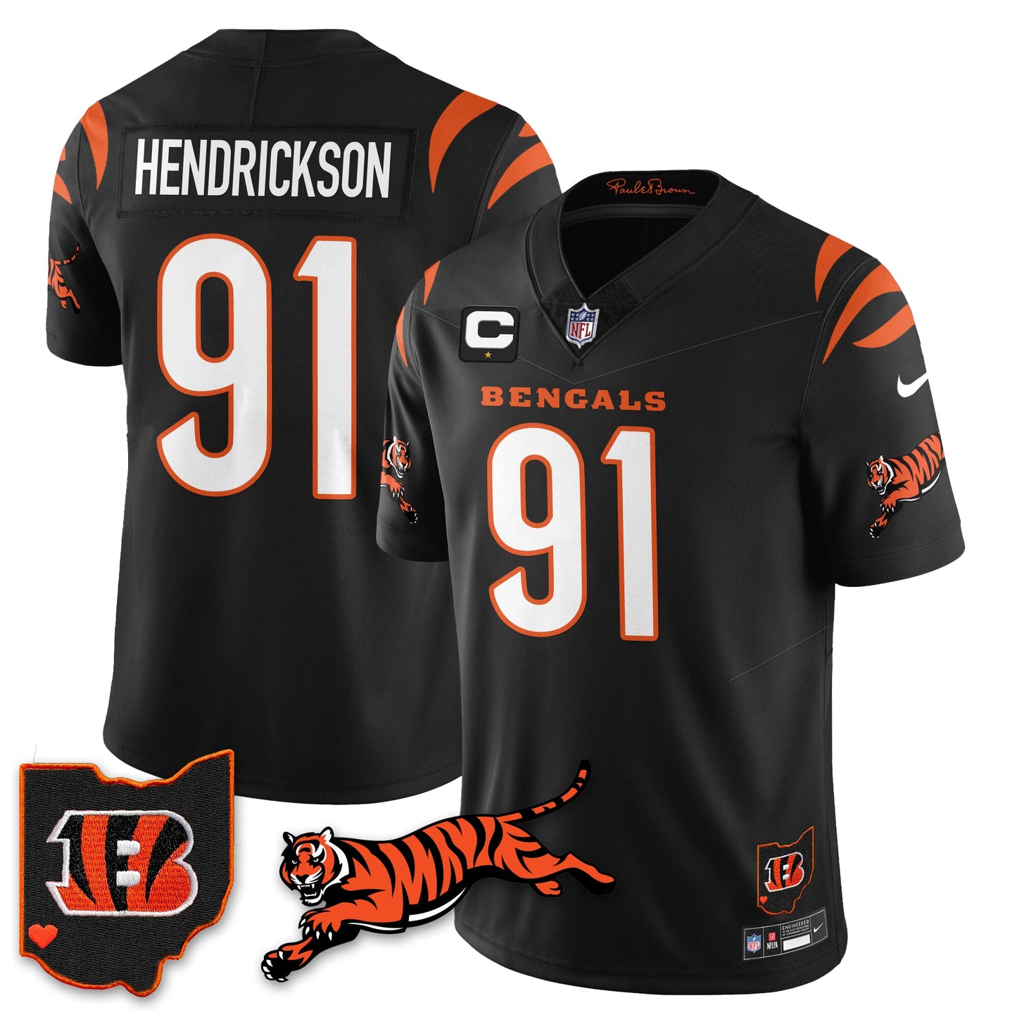 CIN Vapor F.U.S.E. Limited Jersey N1 - All Stitched