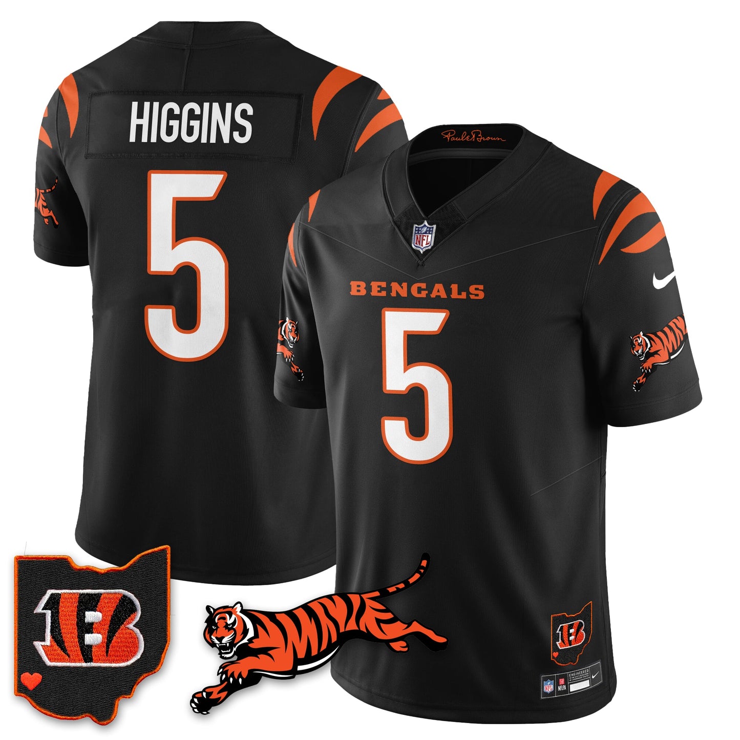 CIN Vapor F.U.S.E. Limited Jersey N1 - All Stitched