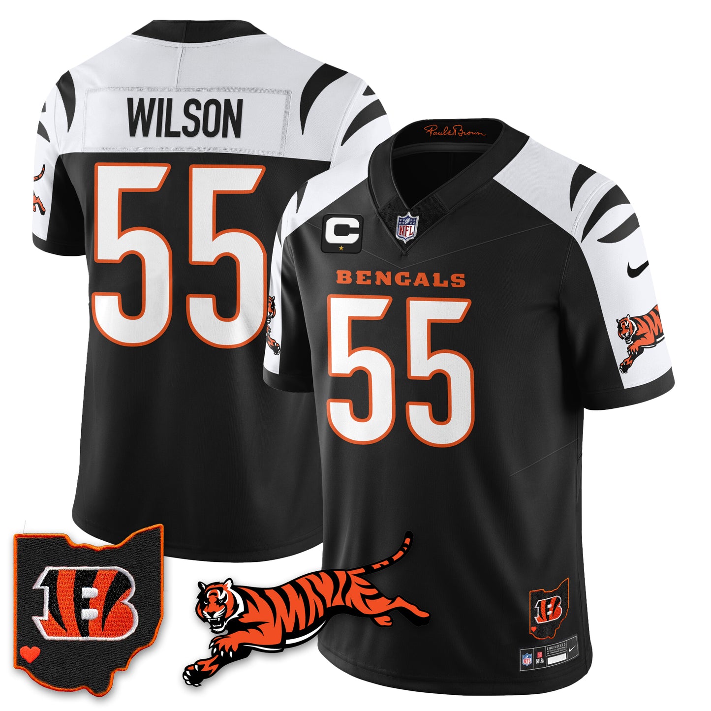 Cincinnati Bengals Vapor F.U.S.E. Limited Jersey - All Stitched