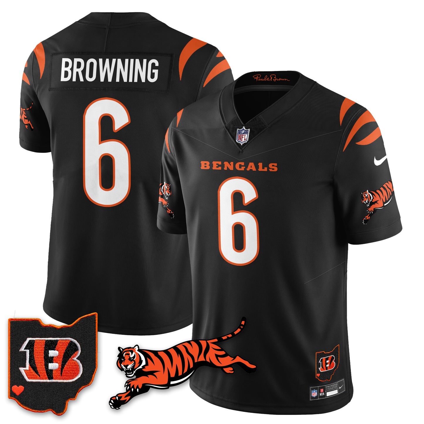 Cincinnati Bengals Vapor F.U.S.E. Limited Jersey - All Stitched