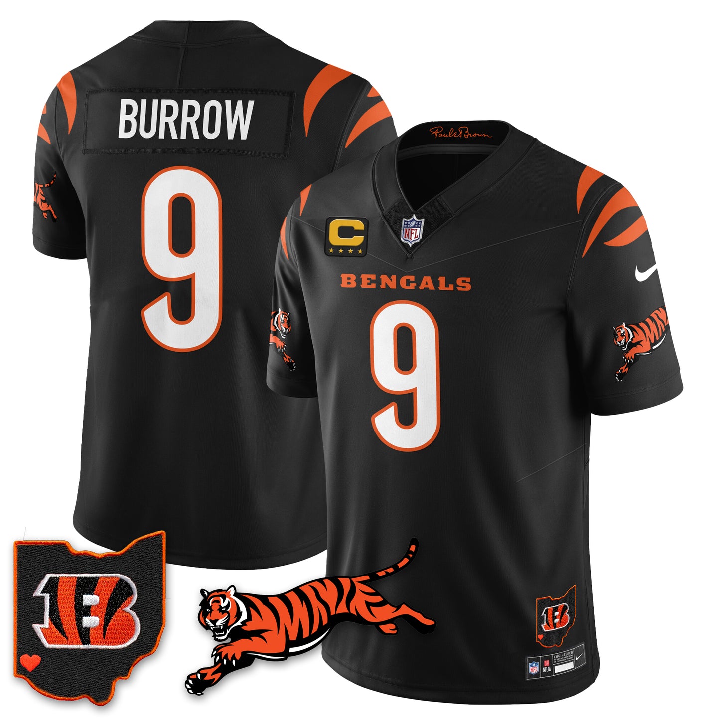 Cincinnati Bengals Vapor F.U.S.E. Limited Jersey - All Stitched