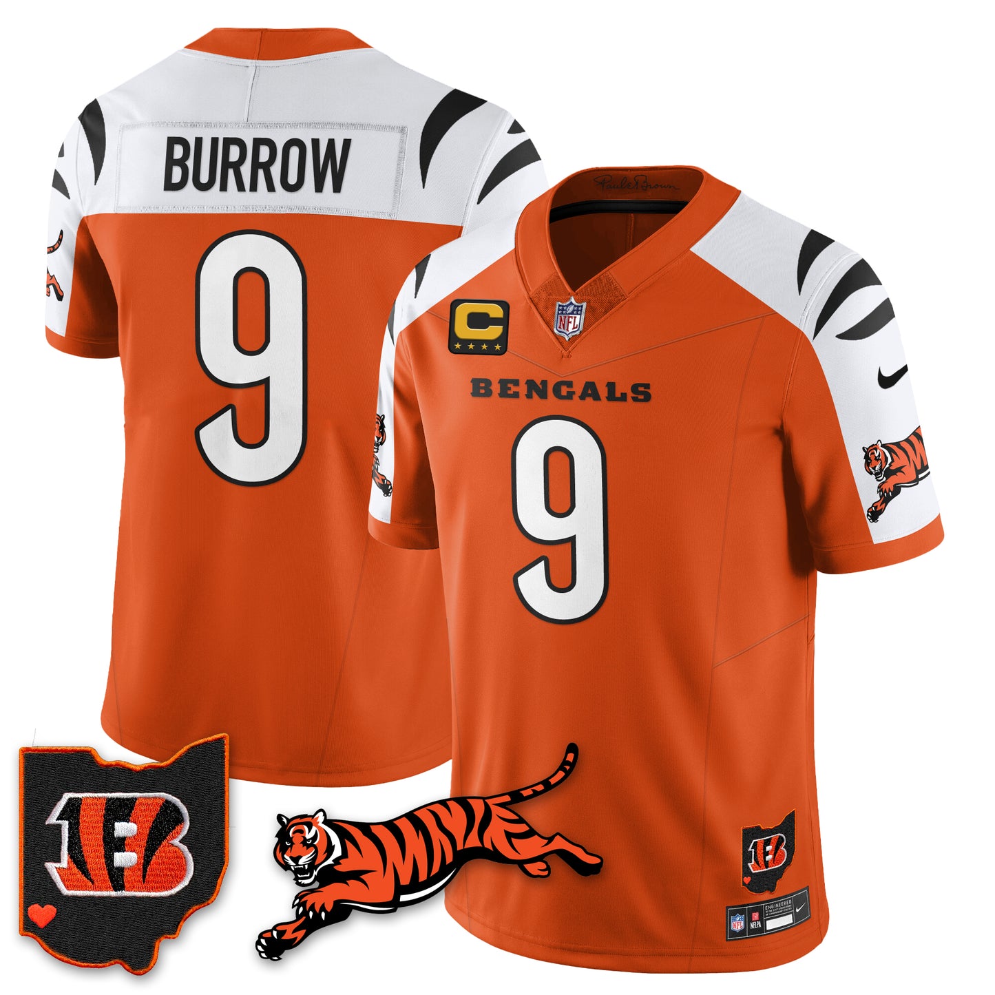 Cincinnati Bengals Vapor F.U.S.E. Limited Jersey - All Stitched
