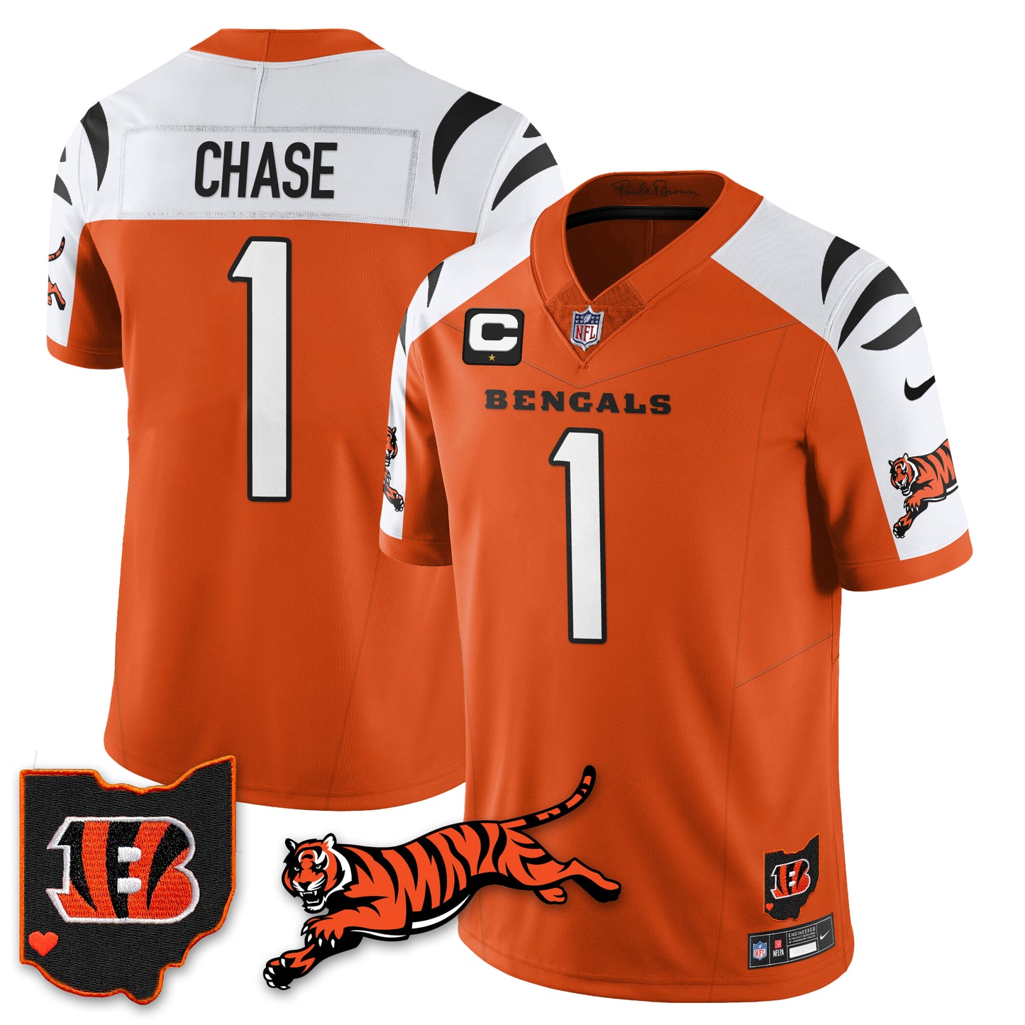 Cincinnati Bengals Vapor F.U.S.E. Limited Jersey - All Stitched
