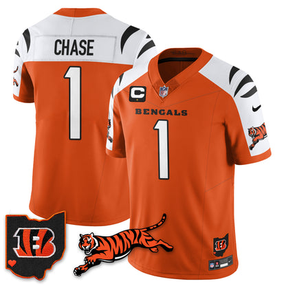 Cincinnati Bengals Vapor F.U.S.E. Limited Jersey - All Stitched