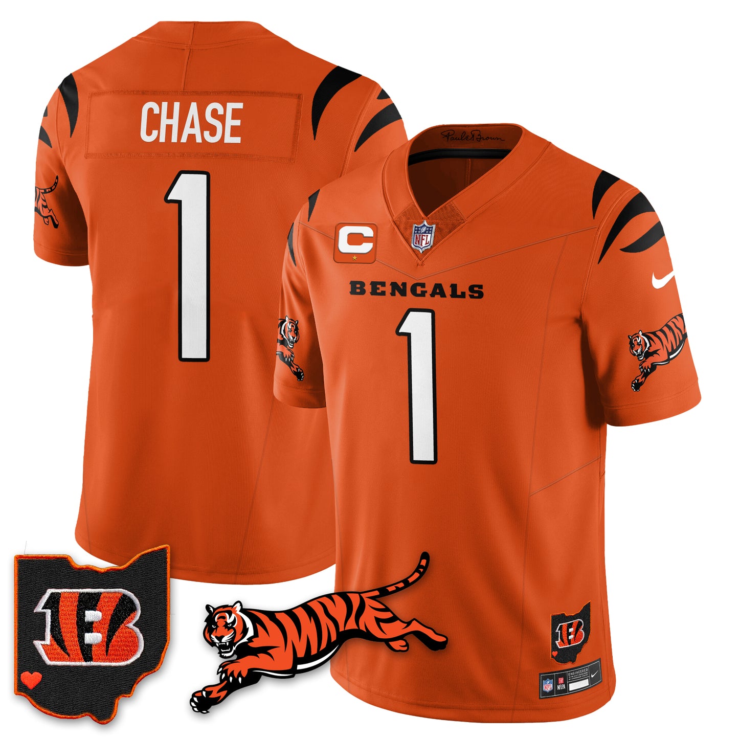 Cincinnati Bengals Vapor F.U.S.E. Limited Jersey - All Stitched