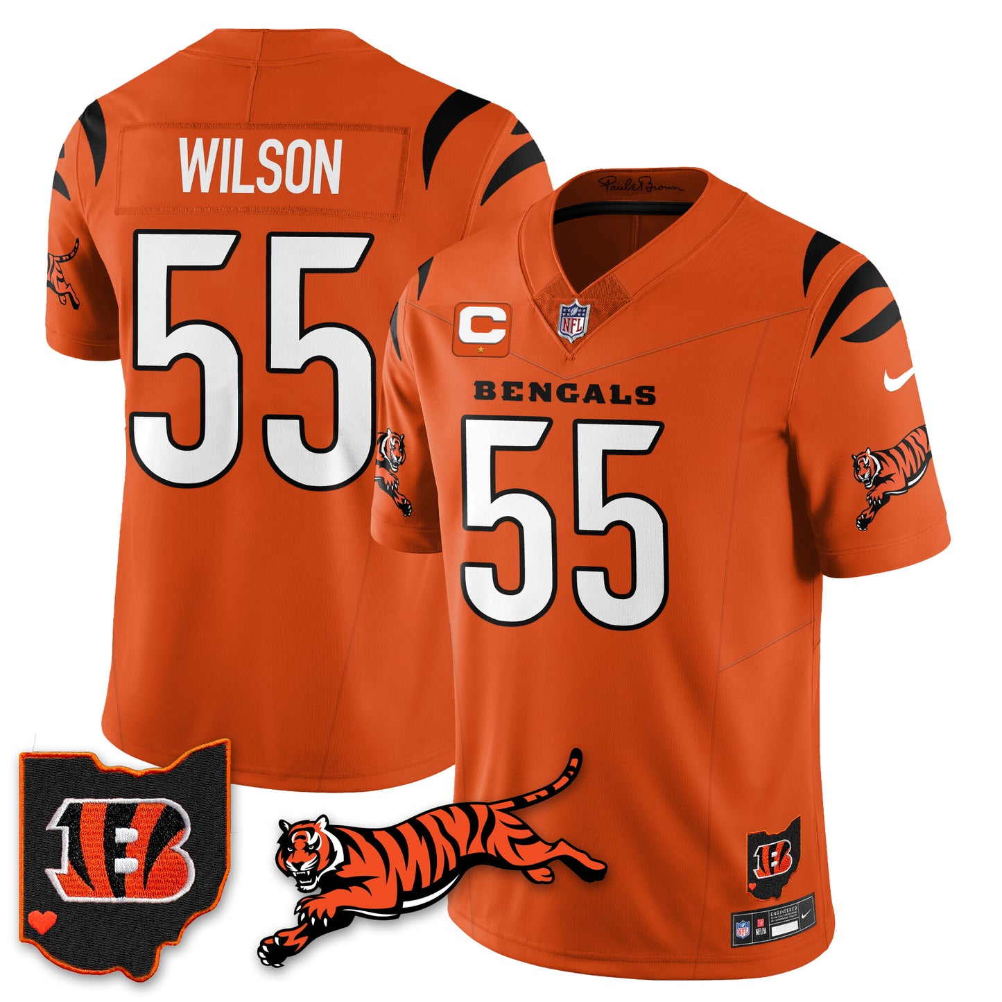 Cincinnati Bengals Vapor F.U.S.E. Limited Jersey - All Stitched