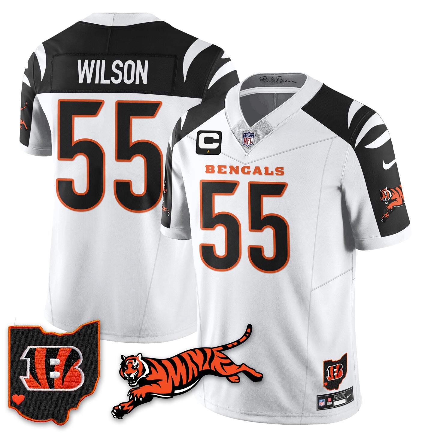 Cincinnati Bengals Vapor F.U.S.E. Limited Jersey - All Stitched