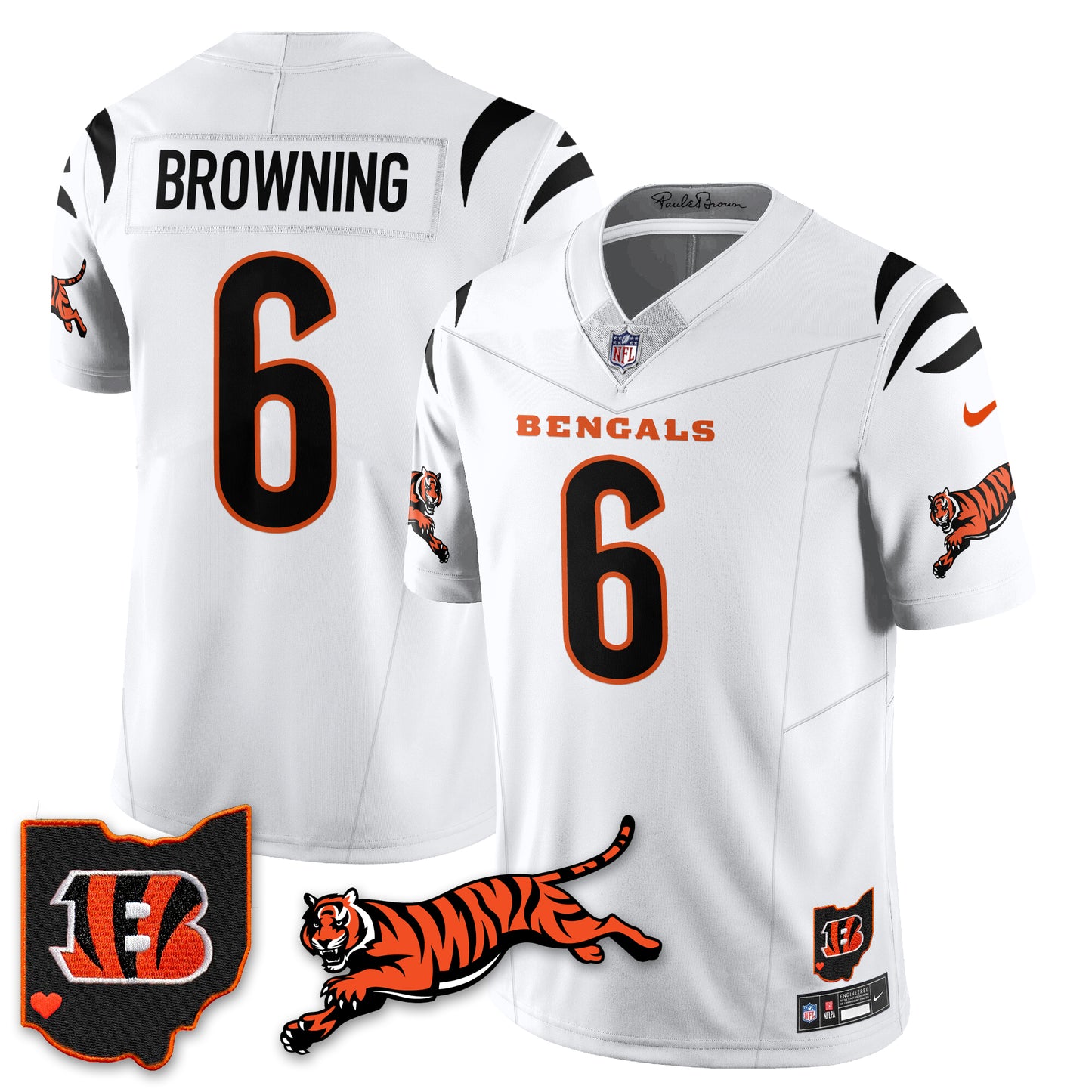 Cincinnati Bengals Vapor F.U.S.E. Limited Jersey - All Stitched