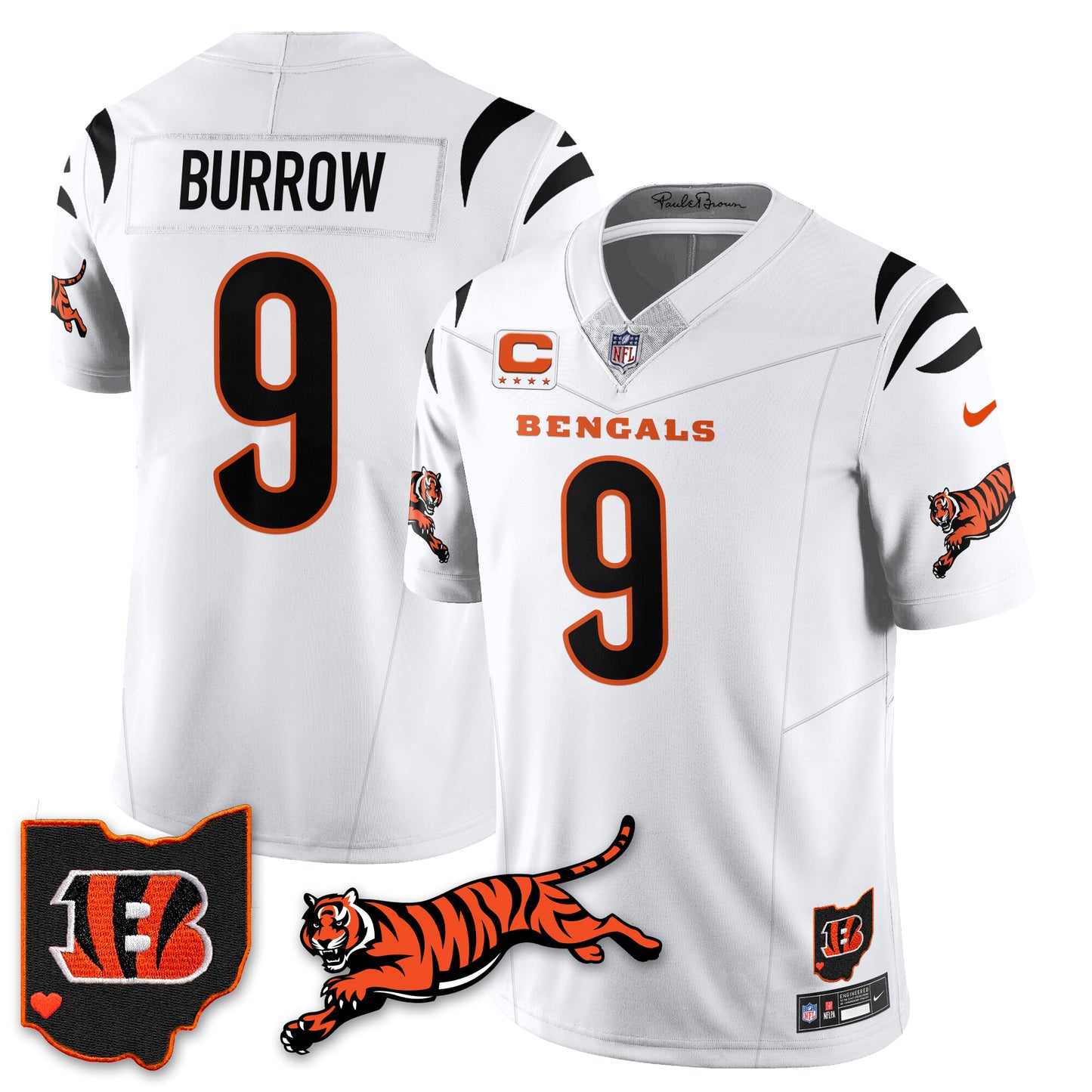 Cincinnati Bengals Vapor F.U.S.E. Limited Jersey - All Stitched