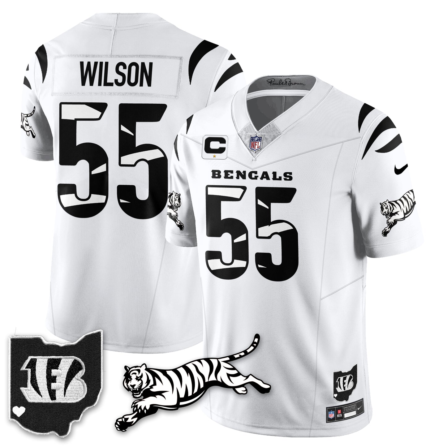 Cincinnati Bengals Vapor F.U.S.E. Limited Jersey - All Stitched