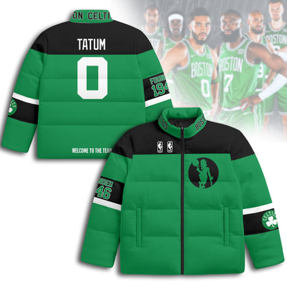 Boston Celtics Unisex Puffer Jacket