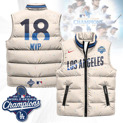 LAD 2025 Back To Back Champions Puffer Vest