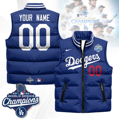 LAD 2025 Back To Back Champions Puffer Vest