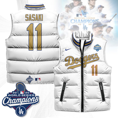 LAD 2025 Back To Back Champions Puffer Vest