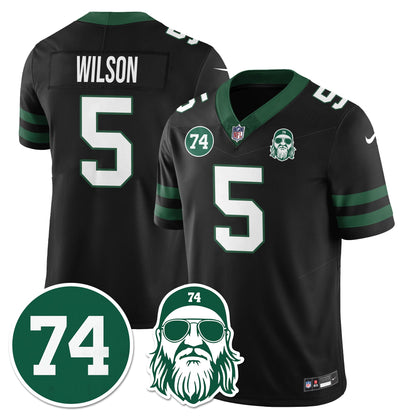 NYJ Vapor Limited Jersey - Nick Mangold Patch - All Stitched