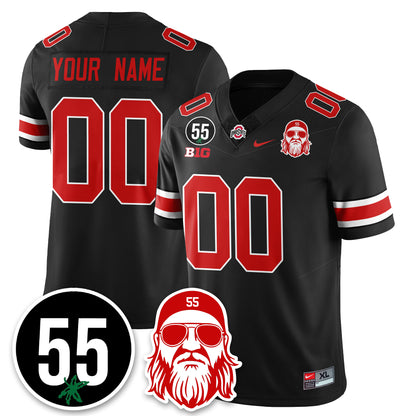 Custom OSU Vapor Limited Jersey - Nick Mangold Patch - All Stitched