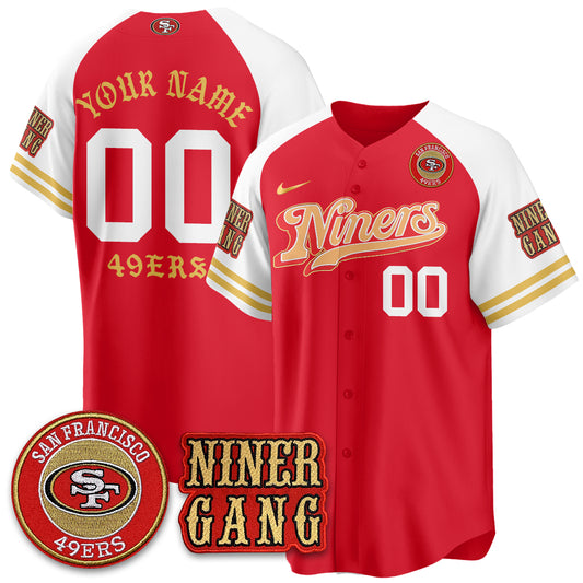 SF Born x Raised Baseball Custom Jersey - All Stitched