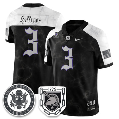 Army Black Knights Vapor Limited Jersey - 250 Years of Service and Sacrifice - All Stitched