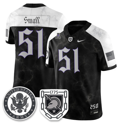Army Black Knights Vapor Limited Jersey - 250 Years of Service and Sacrifice - All Stitched