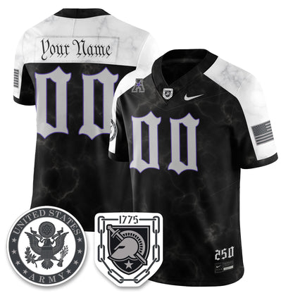 Army Black Knights Vapor Limited Jersey - 250 Years of Service and Sacrifice - All Stitched