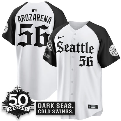 SEA 'Gothic Edition' Vapor Premier Limited Jersey - 50th Anniversary - All Stitched