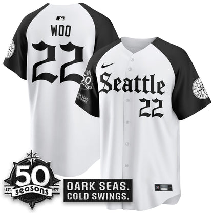 SEA 'Gothic Edition' Vapor Premier Limited Jersey - 50th Anniversary - All Stitched