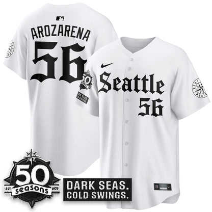 SEA 'Gothic Edition' Vapor Premier Limited Jersey - 50th Anniversary - All Stitched