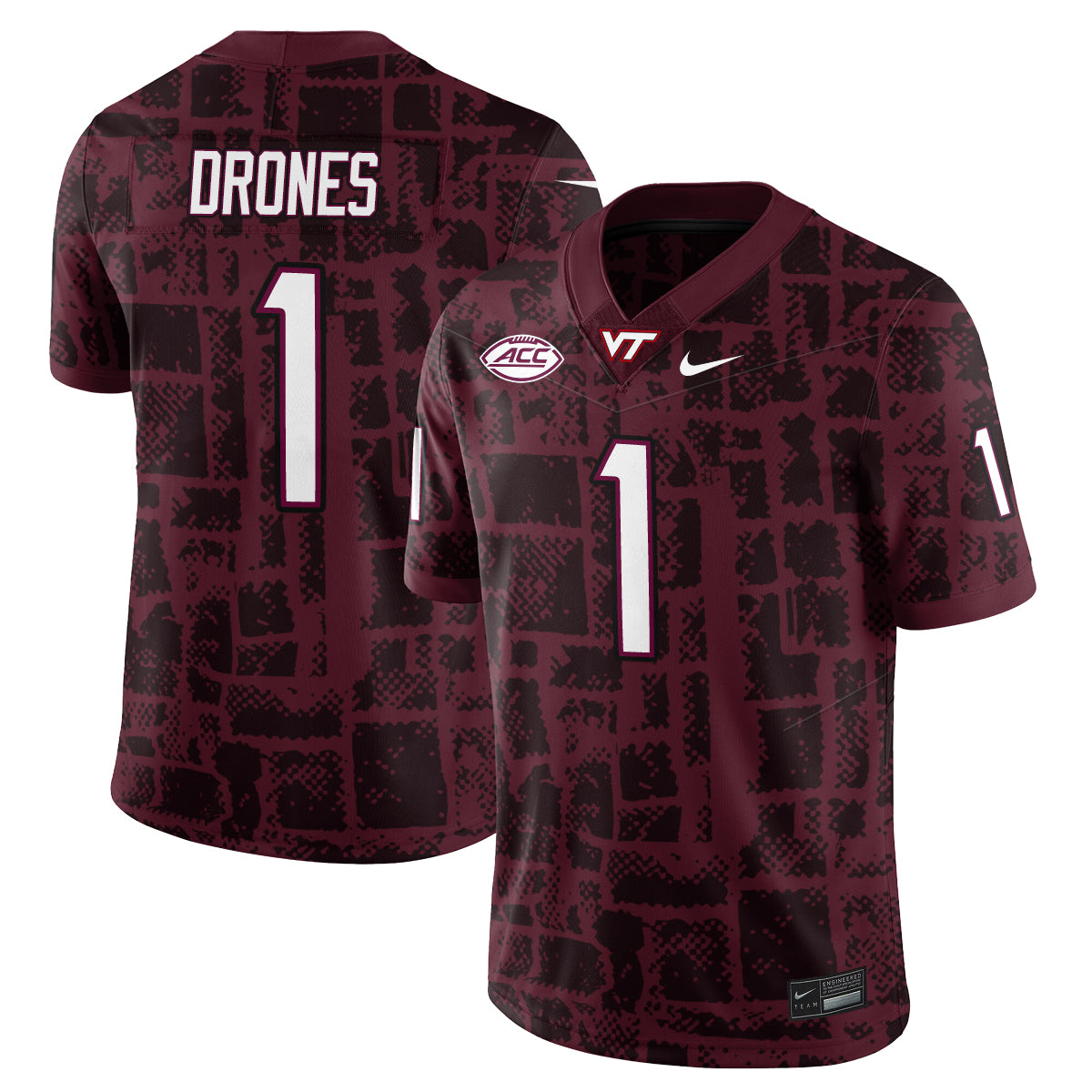 Virginia Tech Football Vapor Limited Jersey - All Stitched