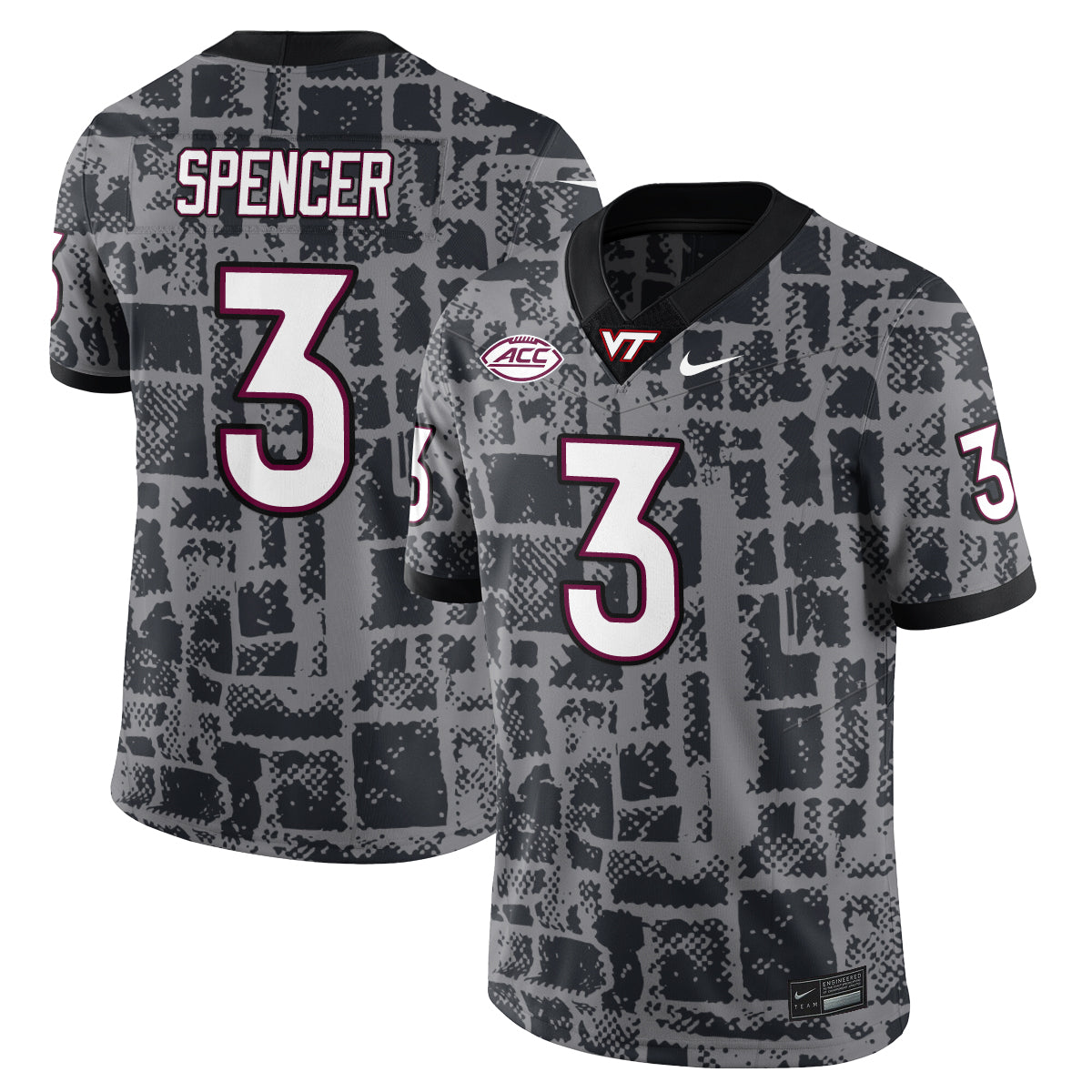 Virginia Tech Football Vapor Limited Jersey - All Stitched