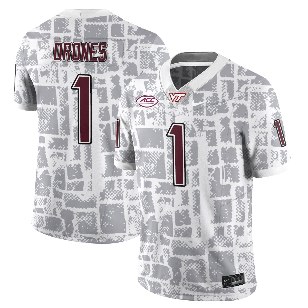 Virginia Tech Football Vapor Limited Jersey - All Stitched