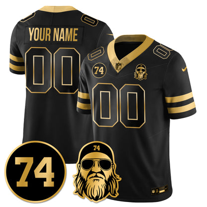 NYJ Vapor Limited Custom Jersey - Nick Mangold Patch - All Stitched