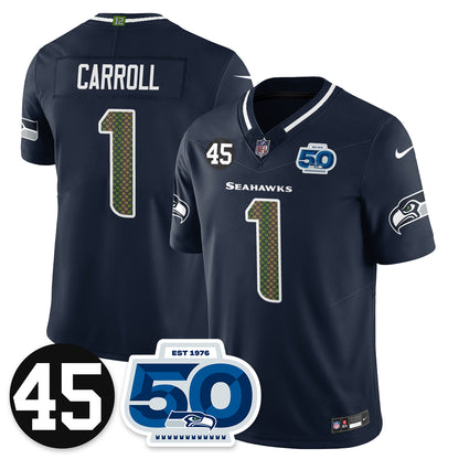 Seattle Seahawks Vapor Limited Jersey - Honor Kenny Easley - All Stitched