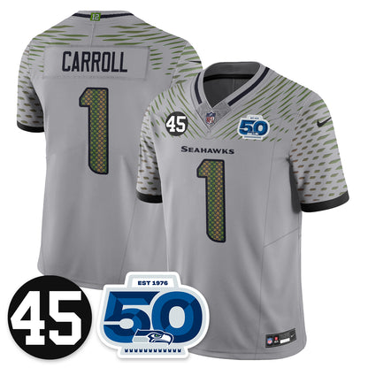 Seattle Seahawks Vapor Limited Jersey - Honor Kenny Easley - All Stitched