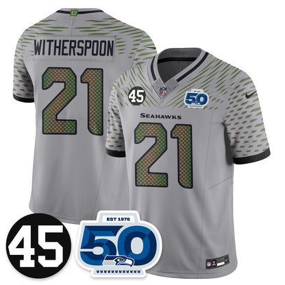 Seattle Seahawks Vapor Limited Jersey - Honor Kenny Easley - All Stitched