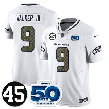Seattle Seahawks Vapor Limited Jersey - Honor Kenny Easley - All Stitched