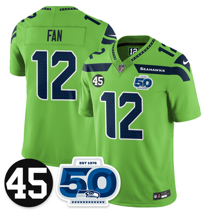 Seattle Seahawks Vapor Limited Jersey - Honor Kenny Easley - All Stitched