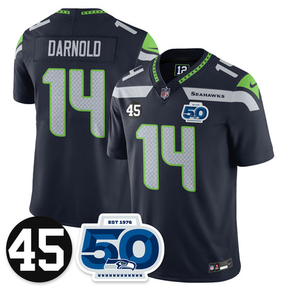 Seattle Seahawks Vapor Limited Jersey - Honor Kenny Easley - All Stitched