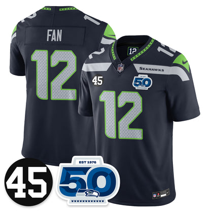 Seattle Seahawks Vapor Limited Jersey - Honor Kenny Easley - All Stitched