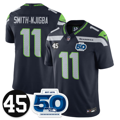 Seattle Seahawks Vapor Limited Jersey - Honor Kenny Easley - All Stitched