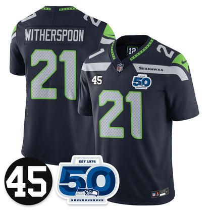 Seattle Seahawks Vapor Limited Jersey - Honor Kenny Easley - All Stitched