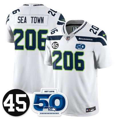 Seattle Seahawks Vapor Limited Jersey - Honor Kenny Easley - All Stitched