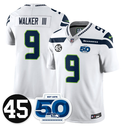 Seattle Seahawks Vapor Limited Jersey - Honor Kenny Easley - All Stitched